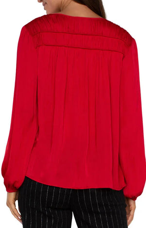 LIVERPOOL TANGO RED BLOUSE