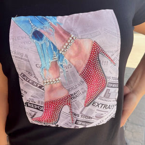 CYRUS - Red Shoe T-Shirt