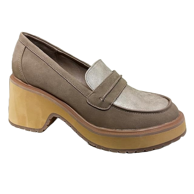 VOLATILE Jacques Faux Leather Shoe - Sand