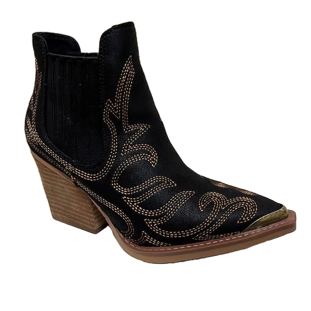 VERY G Roma Bootie - Black