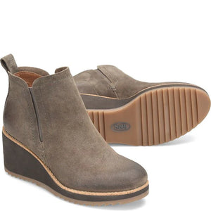 SOFFT - Grey Suede Ankle Bootie - SALE ITEM